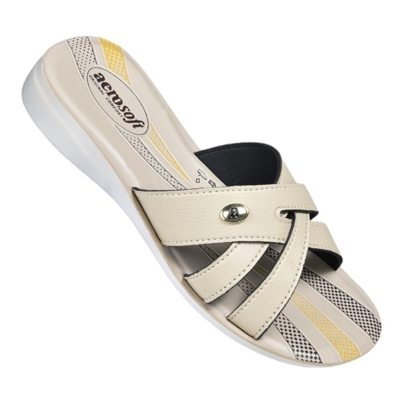 Aerosoft Women's Gladiator Comfortable Casual Summer
Slide Sandals - Picture 1 of 13